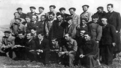 Retrato de pescadores en Santa Lucía (hacia 1950)